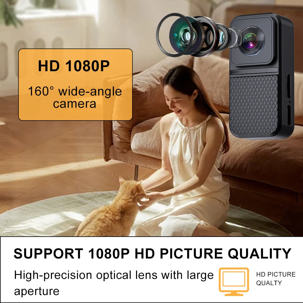 HD 1080P Pet Cameras Dog Cat Pet Camera Wireless Collar Camera No Wifi Needed Video Records for Cats Dogs Birthday Gift