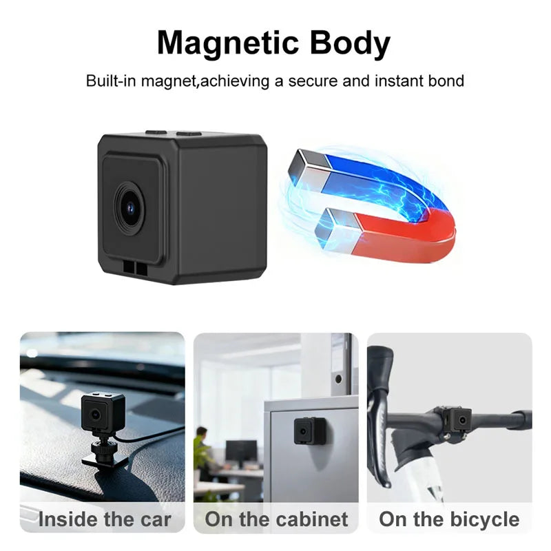 MD38 Pet Camera Magnetic Body Cam 1080P HD 120° Wide Angle 210 Min Recording 700Mah Loop Video for Dog Cat First Person View New